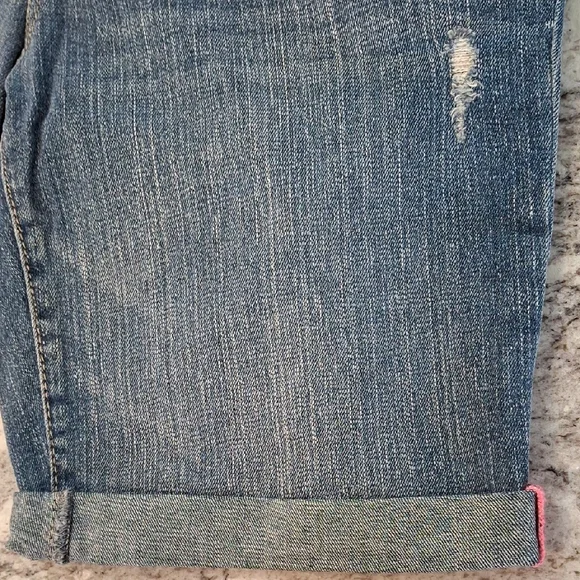 Aeropostale Distressed Blue Denim Shorts - Picture 7 of 16